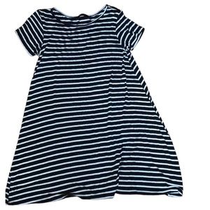Jolie knit striped tee shirt dress